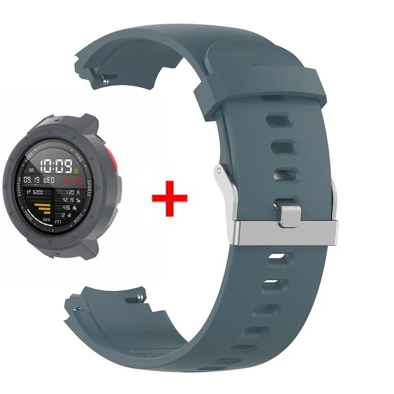 Силиконовый ремешок для Xiaomi Huami Amazfit verge 3 сменный наручных часов Verge/verge lite