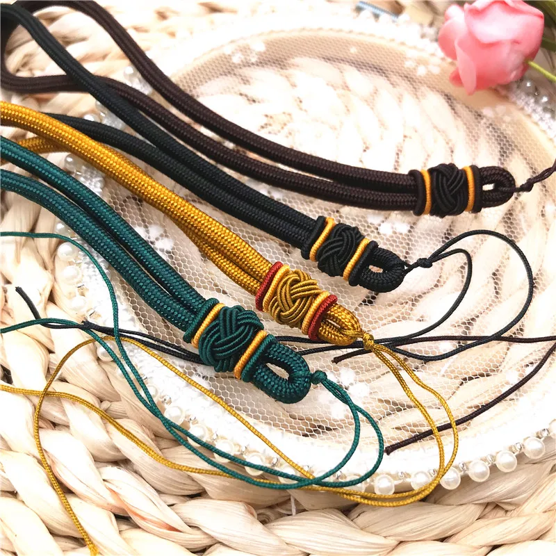 Новинка модная подвеска со шнурком в китайском стиле регулируемые длинные шнуры