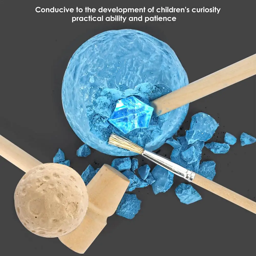 Детский набор драгоценных камней для археологических раскопок научные игрушки