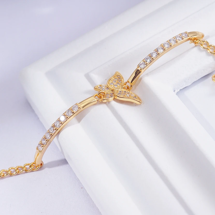 24 разных стиля браслеты на запястье с звеньями звеньев браслет для тенниса золотым заполнением из стразов и