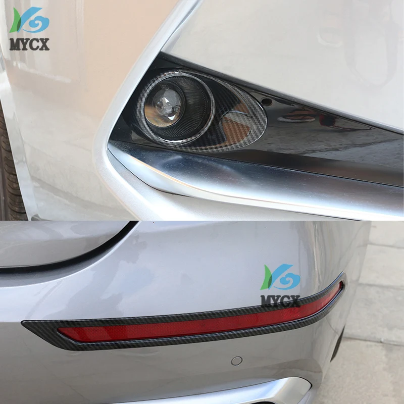 4 шт. Хромированная передняя и хромированная лампа заднего противотуманного