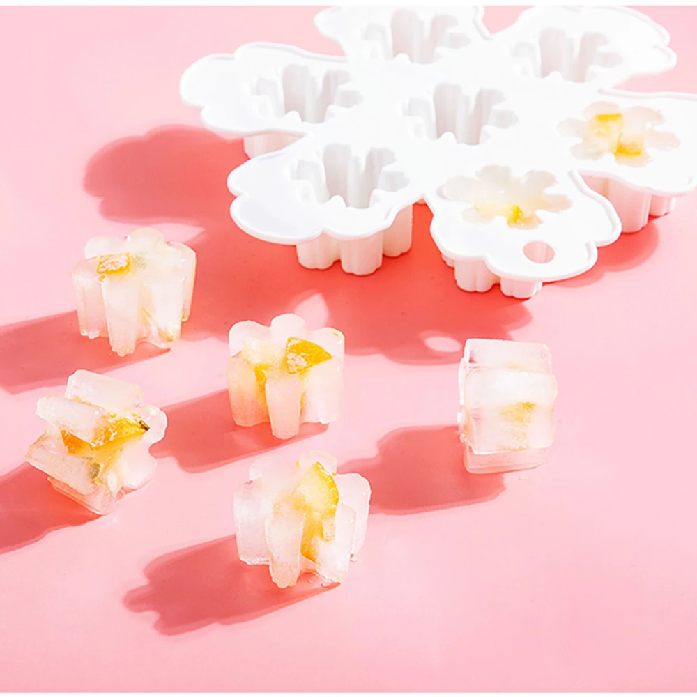 Для дома кухни лоток для льда летняя сотовая форма кубики контейнеры хранения