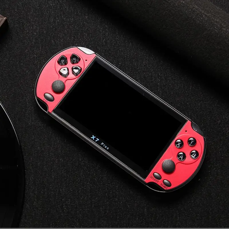 

X7Plus 5.1" Colorful Screen Game Console Dual Rocker Handheld Retro Game Host