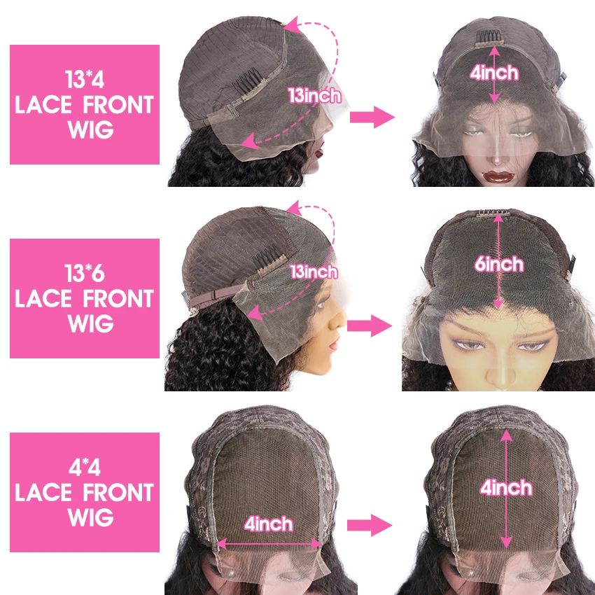 Парики из человеческих волос предварительно отобранные прямые 13x4 180%|Парик