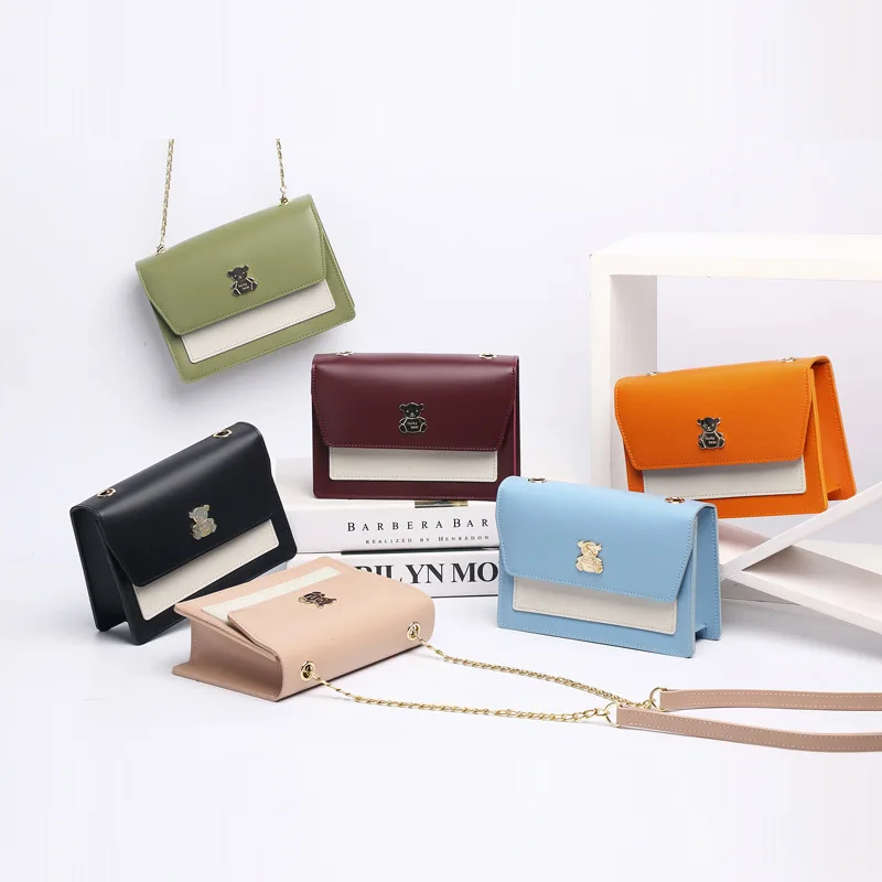 

Women Bag New Cartoon Cute Handbags High Quality PU Shoulder Bag Small Flap Brand Designer Women Crossbody Messenger Bags