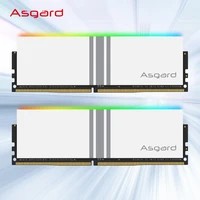 asgard rgb ram ddr4 memory 8gbx2 16gbx2 3200mhz 3600mhz valkyrie v5 series polar white overclocking performance for desktop