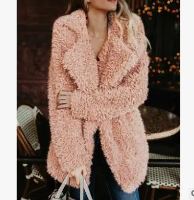 Pink Теплое зимнее пальто с искусственным мехом Parker, женская модная уличная одежда больших размеров, длинное пальто, женское розовое повседневное осеннее пальто, верхняя одежда - Цвет: Pink