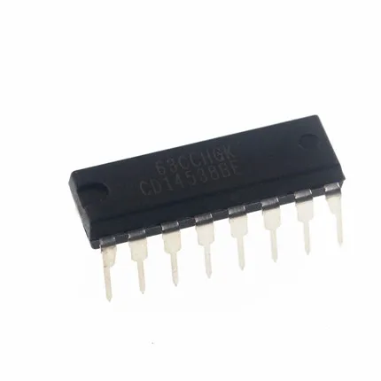 

10pcs/lot CD14538BE CD4538BE CD4538 DIP-16 In Stock