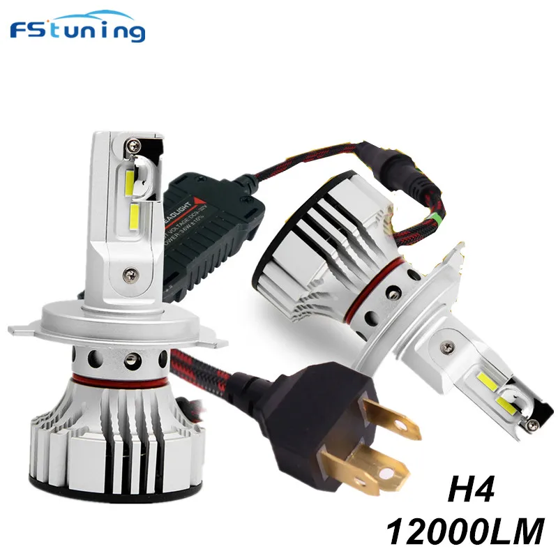 F2 12v 12000lm H4 H13 9004 hb1 9007 HB5 светодиодный головной светильник 9005 9006 HB3 HB4 6000k белый