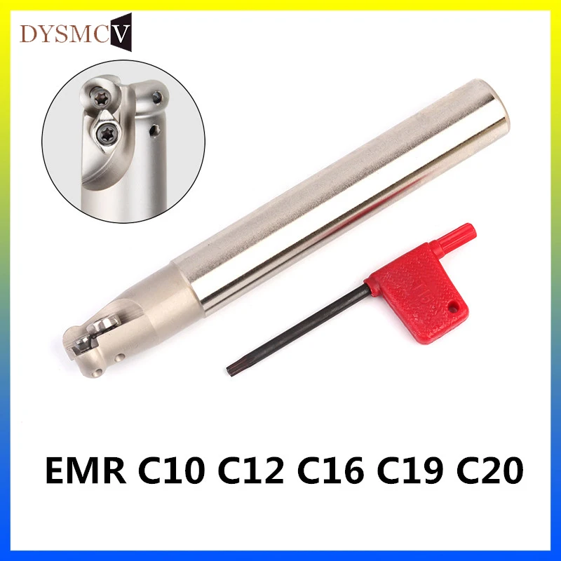 EMR C10 12 16 19 20 4R 120 130 150 200 1T 2T фреза с двумя твердосплавными вставками из сплава
