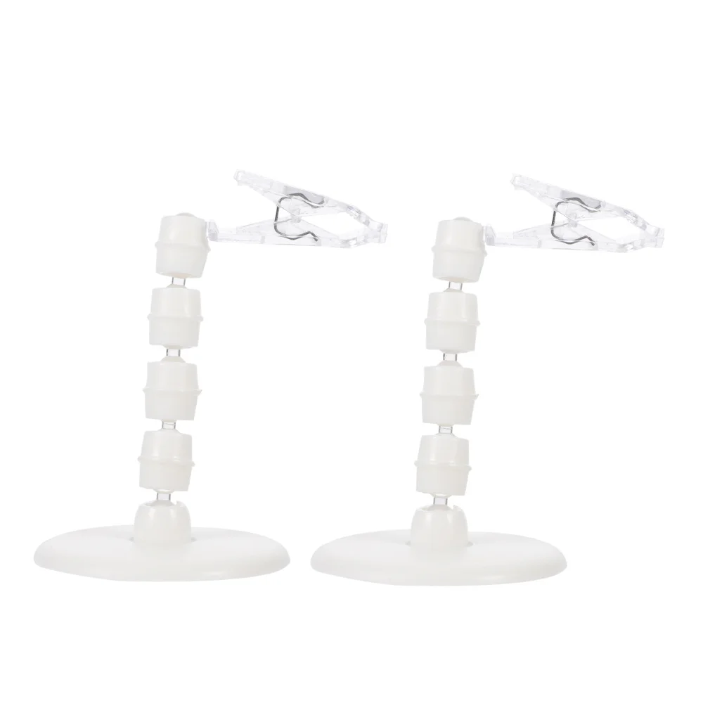 

1 Set Of 2pcs Poster Clips Advertising Clip High Poster Clip Display Clip