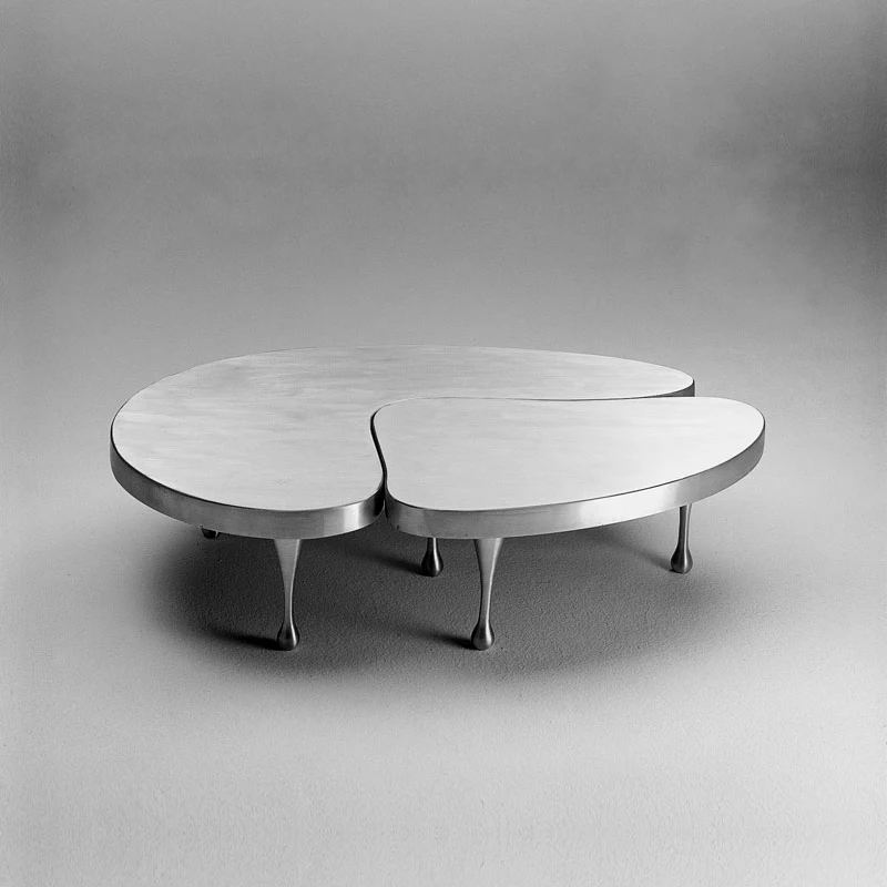 

Роскошный мраморный журнальный столик из нержавеющей стали zq светильник, креативный выставочный зал, металлический журнальный столик в ко...