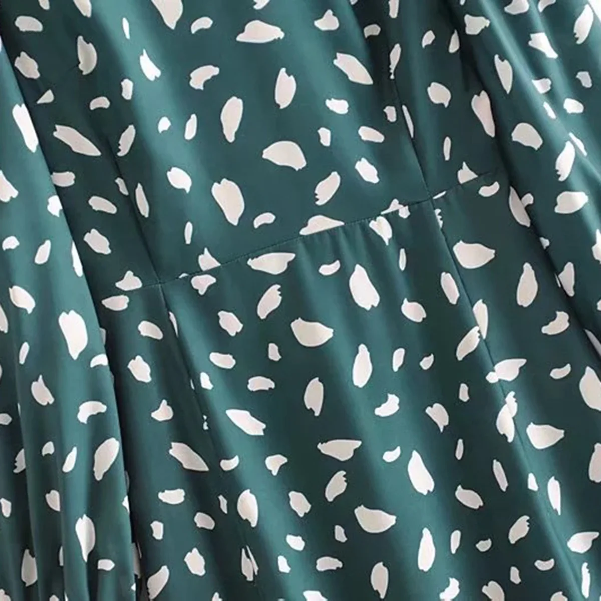 Женское винтажное платье миди с принтом пиратского любопытства весеннее круглым