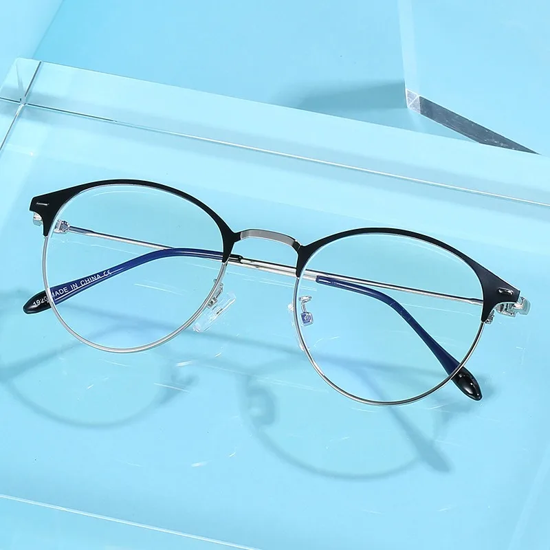 

Anti Blue Light Glasses Discoloration Glasses Vintage Optical Glasses Women Sunglasses Computer Anti-radiation Glasses Fishing