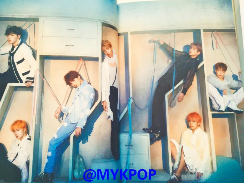 [MYKPOP]~ Официальный~ горячий-мальчики: Любите себя-ответ, фото книга+ почтовая карта+ мини-книга, SA19092208