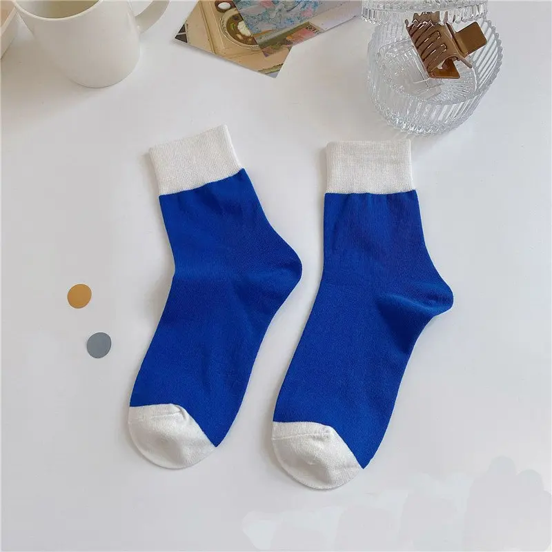 

5 PAIRS LADIES RICH COTTON SOCKS (PACK OF 5) COMFORTABLE WORK SOCKS ONE SIZE