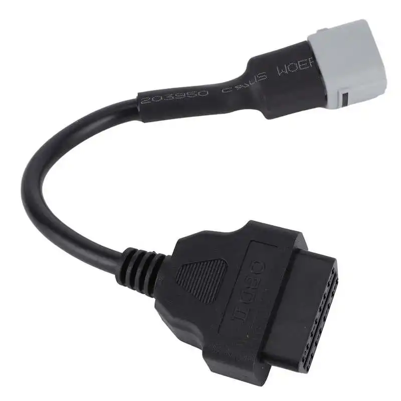 6Pin OBD2 диагностический адаптер жгут OBDII кабельный набор запасных частей для Suzuki GSX
