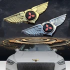 Наклейка на переднюю решетку автомобиля, значок, крылья, наклейка для Mitsubishi, логотип, Lancer 9, 10, ASX, L200, Colt, Pajero, Outlander, затмение, украшение