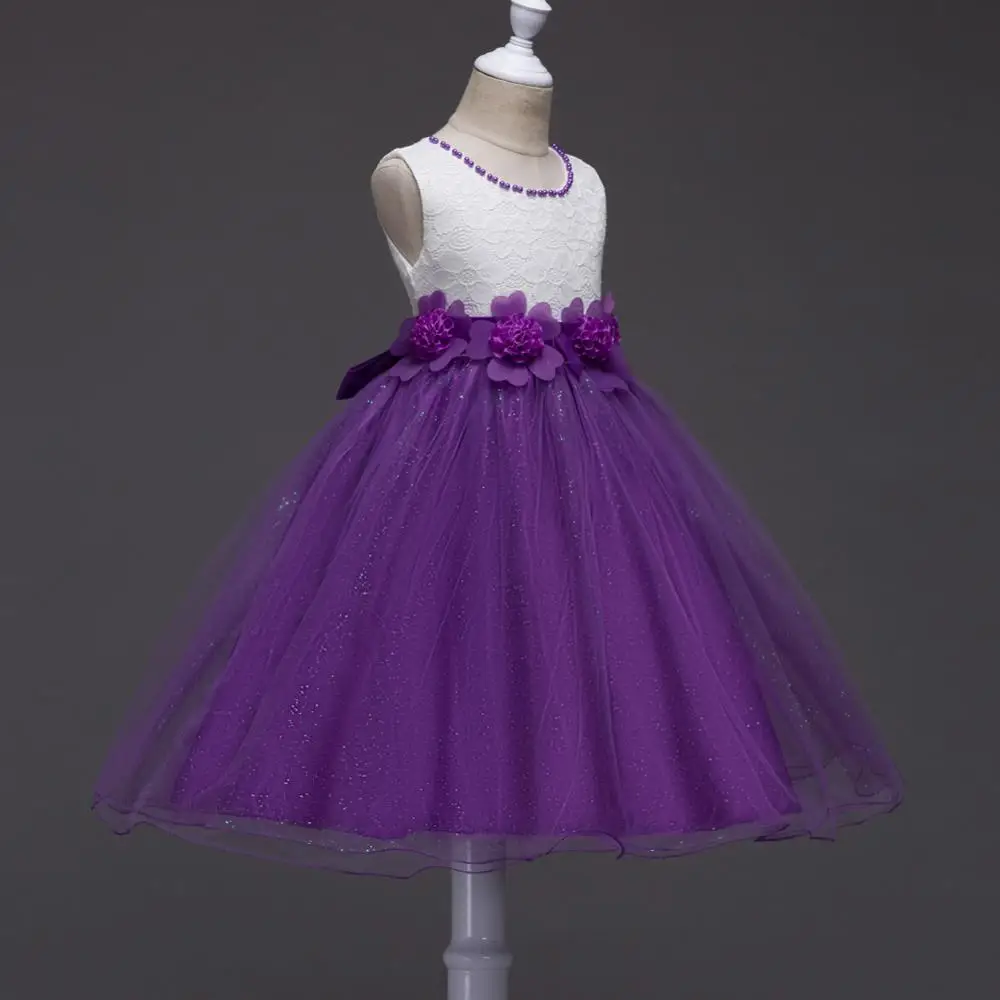 Летнее свадебное платье праздничное для девочек праздничные платья малышей
