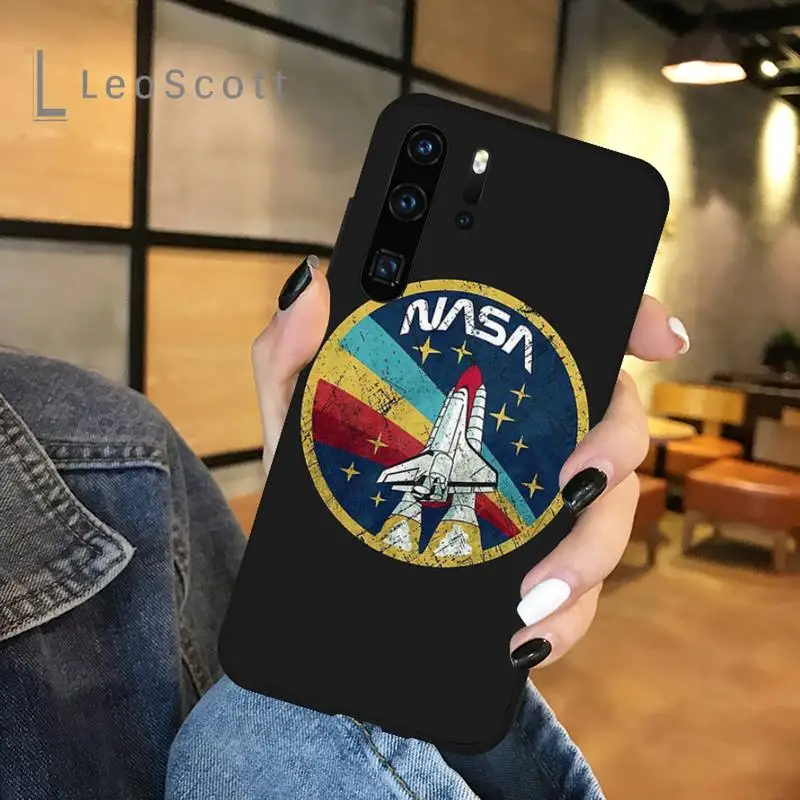 

American Luxury NASA-Space Phone Case For Huawei honor Mate P 9 10 20 30 40 Pro 10i 7 8 a x Lite nova 5t