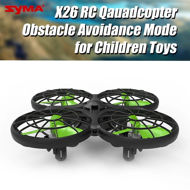 Syma X26 RC квадрокоптер мини беспилотный инфракрасный обход препятствий сенсорные