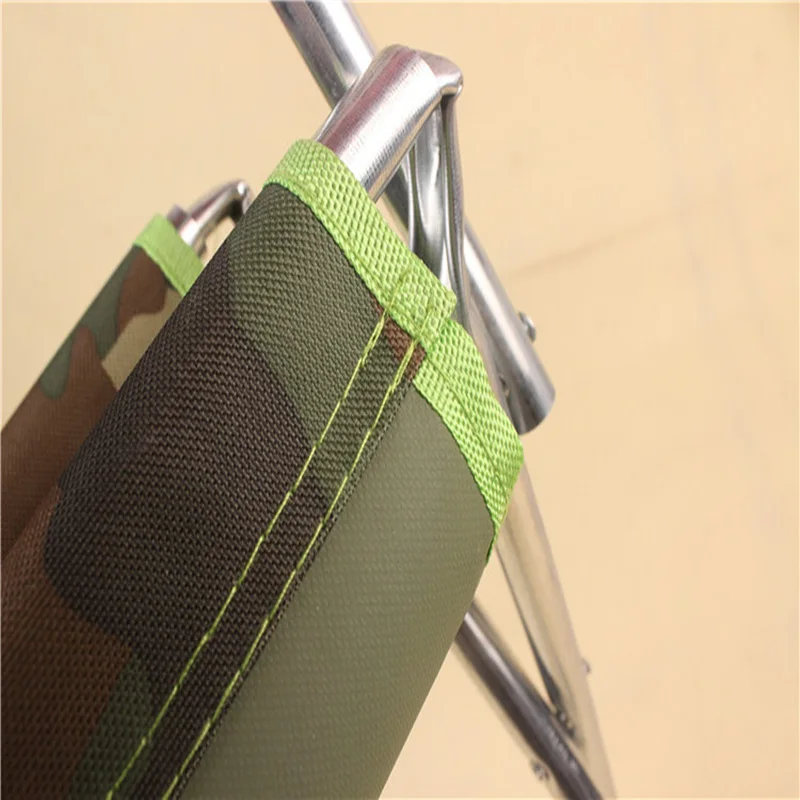 

Camouflage Folding Portable Chair Lightweight Outdoor Fishing Bench Camping Accessories