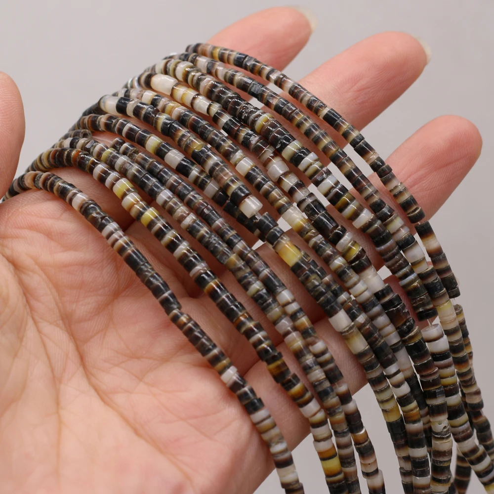 

Hot Sale Natural Shell Chips Beads Disc Loose Spacer Beads for Handmade Bracelets Necklaces Anklet Jewelry DIY Making Gift 15''
