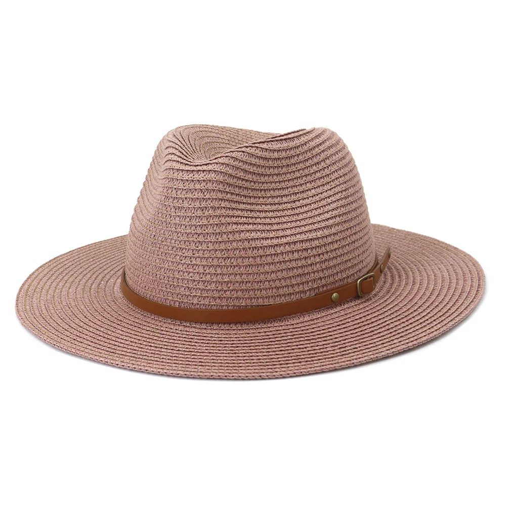 

ZLD Wide brim hat for women Summer Sun Hats for Man Beach Straw Hat Womens hats Spring And Summer Casual Cowboy cap Unisex