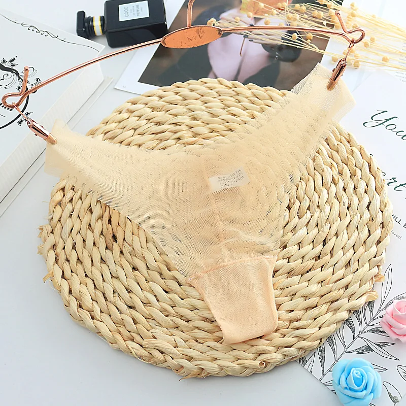 Модное женское нижнее белье сексуальные кружевные атласные Роскошные трусики