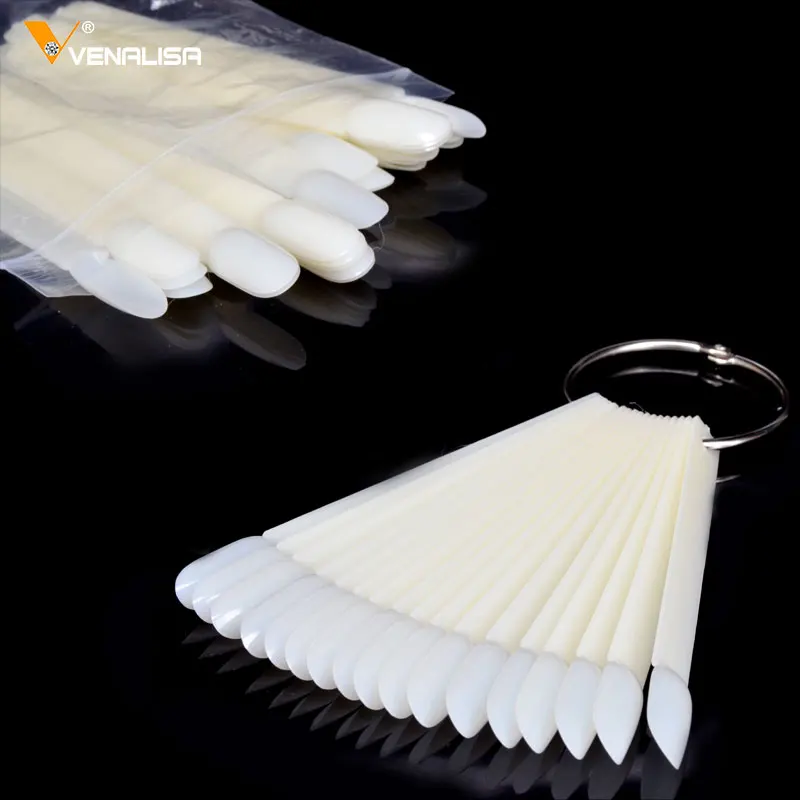 Цветной дисплей для ногтей накладные ногти Натуральный Гель-лак тренировочный