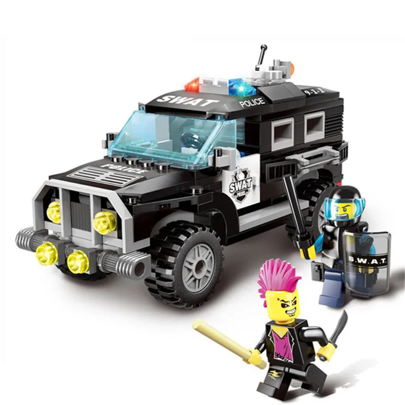 328 шт. пожарный контроль серии Медицинская Скорая помощь строительные блоки