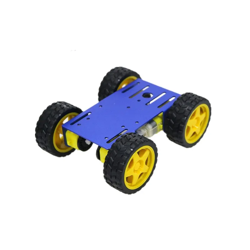 C101 4wd Smart Robot Car Kit 4 /4 Wheel Drive Chassis/ 4WD Vehicle Module TT Motor +65mm Wheels | Игрушки и хобби