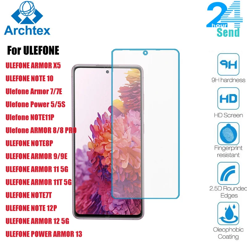 

Tempered Glass For ULEFONE X5 Armor 7 Power 5 NOTE11P ARMOR 8 ARMOR 9 ARMOR 11 NOTE 12P ARMOR 12 POWER ARMOR 13 Glass film