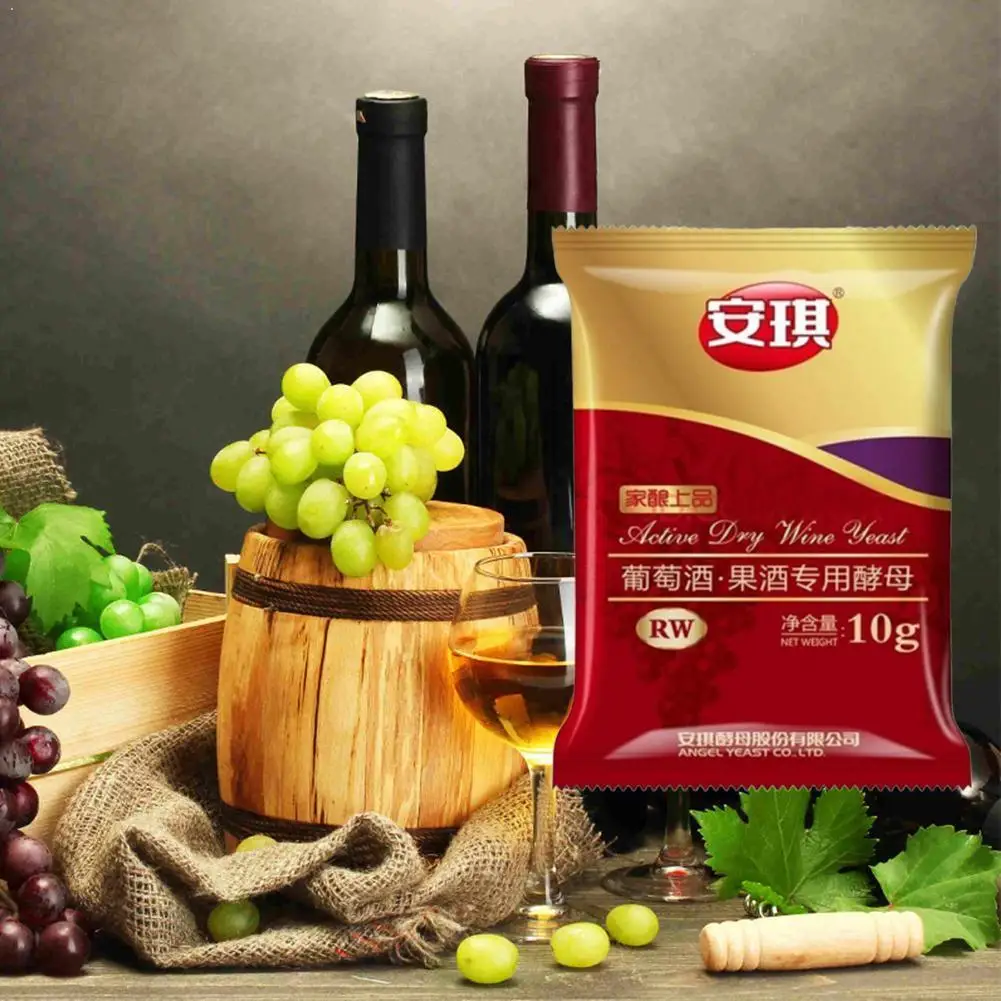 1 упаковка дрожжевого спирта активные сухие винные дрожжи используемые для