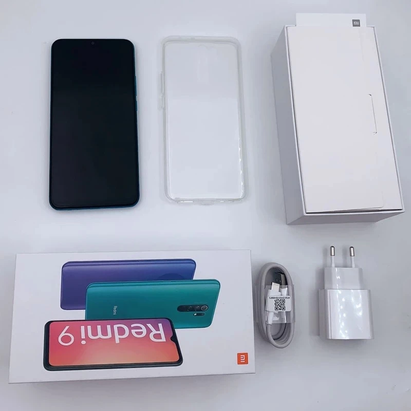 В наличии! Глобальная версия Xiaomi Redmi 9 32GB / 64GB смартфон Helio G80 Octa core 13MP AI Quad камера 6 53