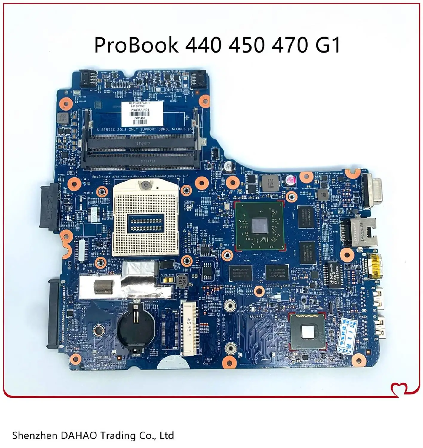 734083-001 734084-001 734083-601 для HP ProBook 440 450 470 G1 Series Материнская плата ноутбука 48.4YW05.011 12241-1 HM87
