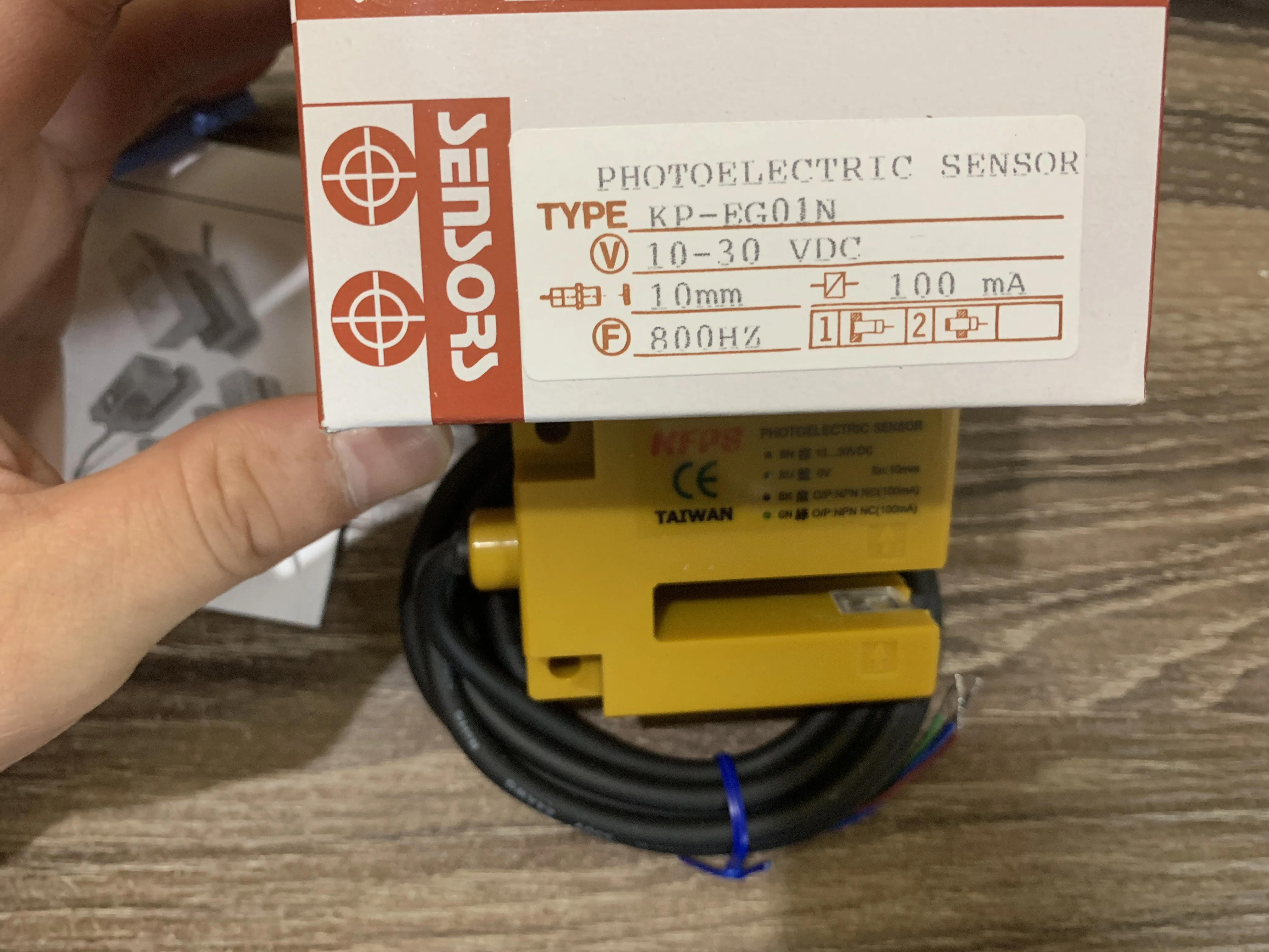 Original Novo Taiwan Fang Kfps Sensor Fotoelétrico Kai Kp-eg01n