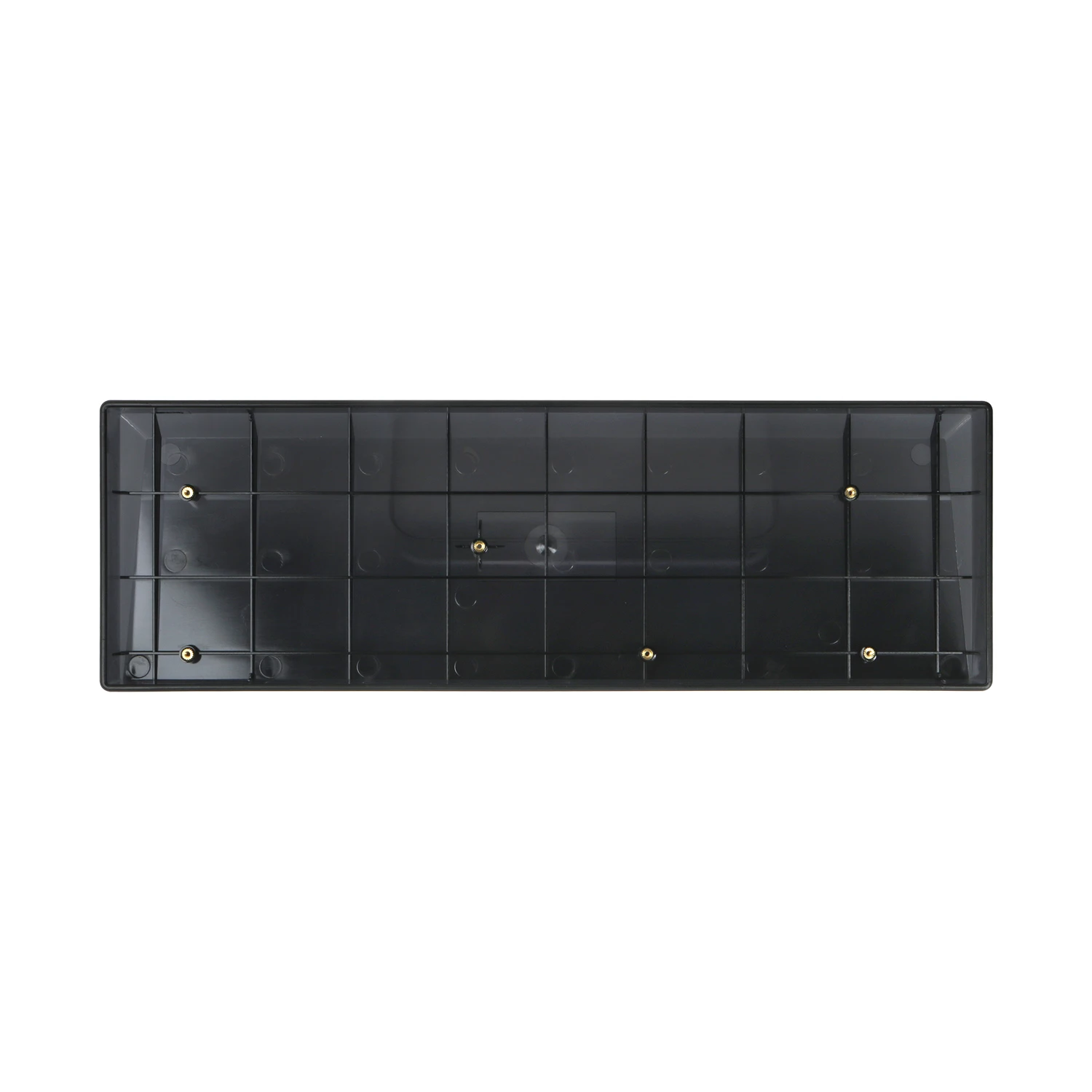

Ink Black Transparent Mini Keyboard PC Plastic Case for 65% Mechanical Gaming Keyboard Compatible 68 Plastic Shell