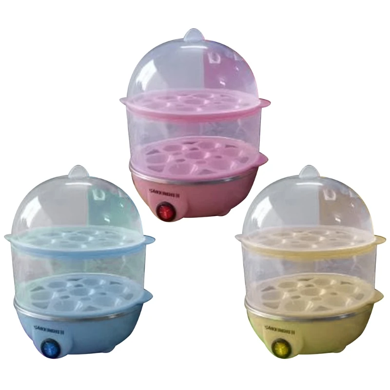 

Egg steamer double-layer egg cooker stainless steel breakfast machine multi-function boiled egg artifact mini small steaming kit