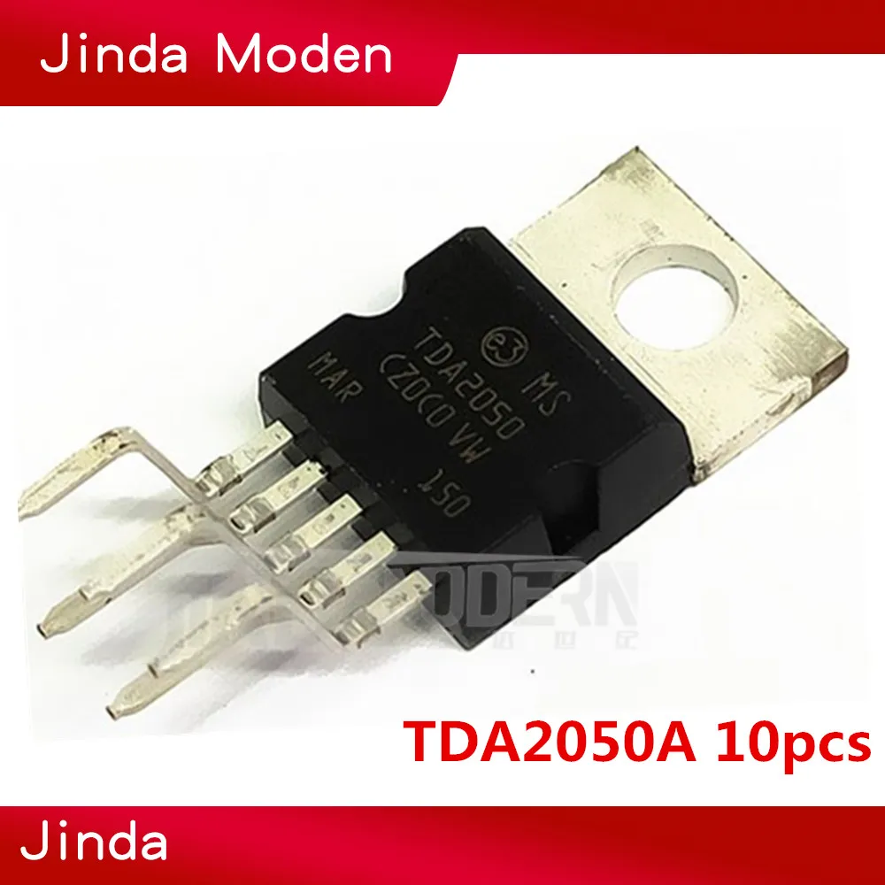 10PCS TDA2050A TO220 5 TDA2050 TO 220 New IC|Интегральные схемы| |