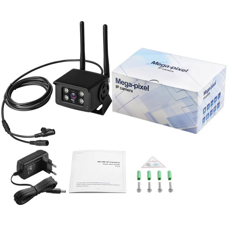 IP-камеры 5 Мп H.265 Onvif 4g Wi-Fi P2P с мобильным управлением 2 8 мм широкоугольный объектив