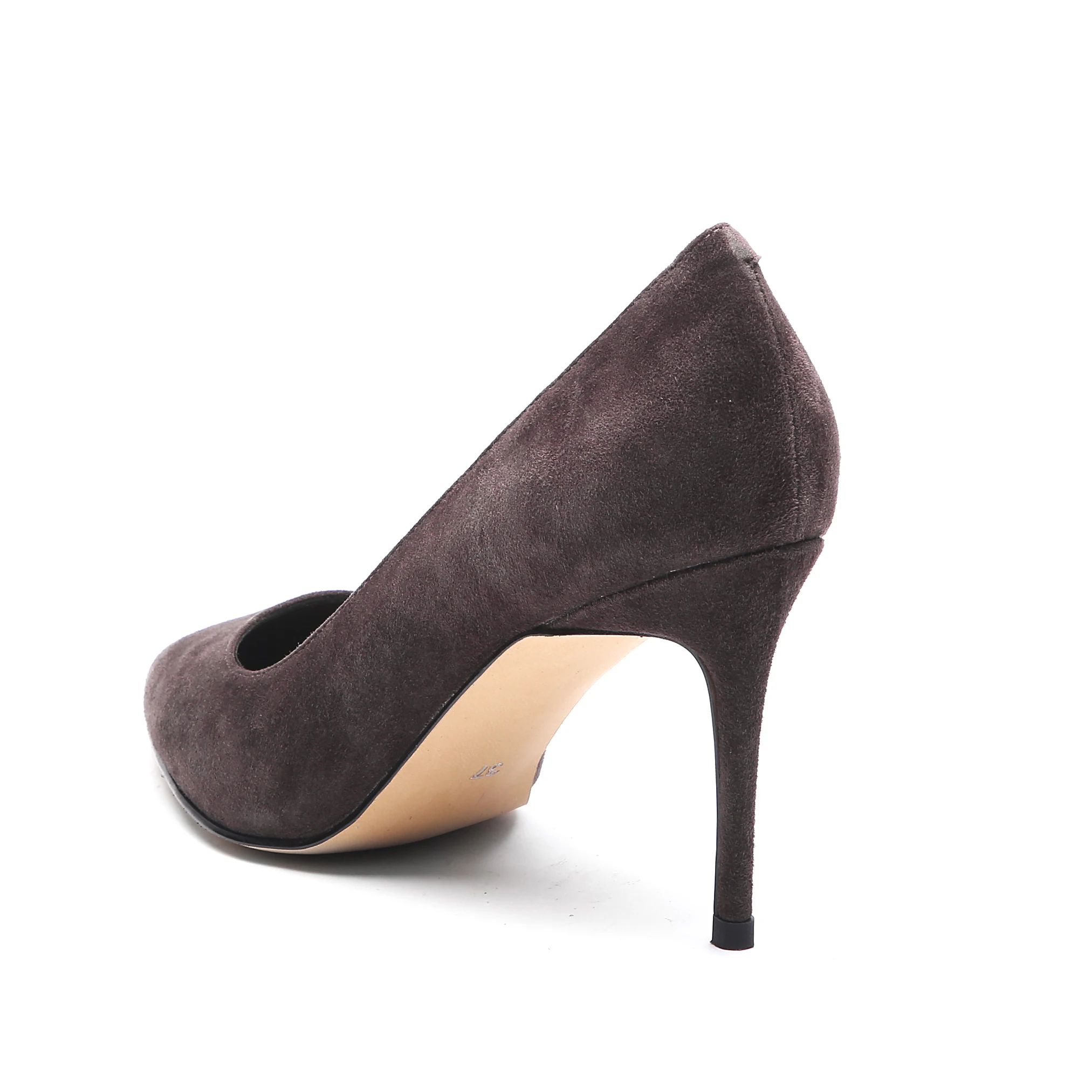 Tanariya Новинка весна/осень 2020 женская обувь с коричневыми замшевыми острыми