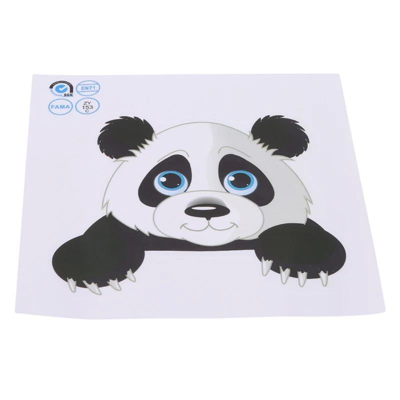 С принтом в виде слона для кошки панды жирафа светильник переключатель наклейки