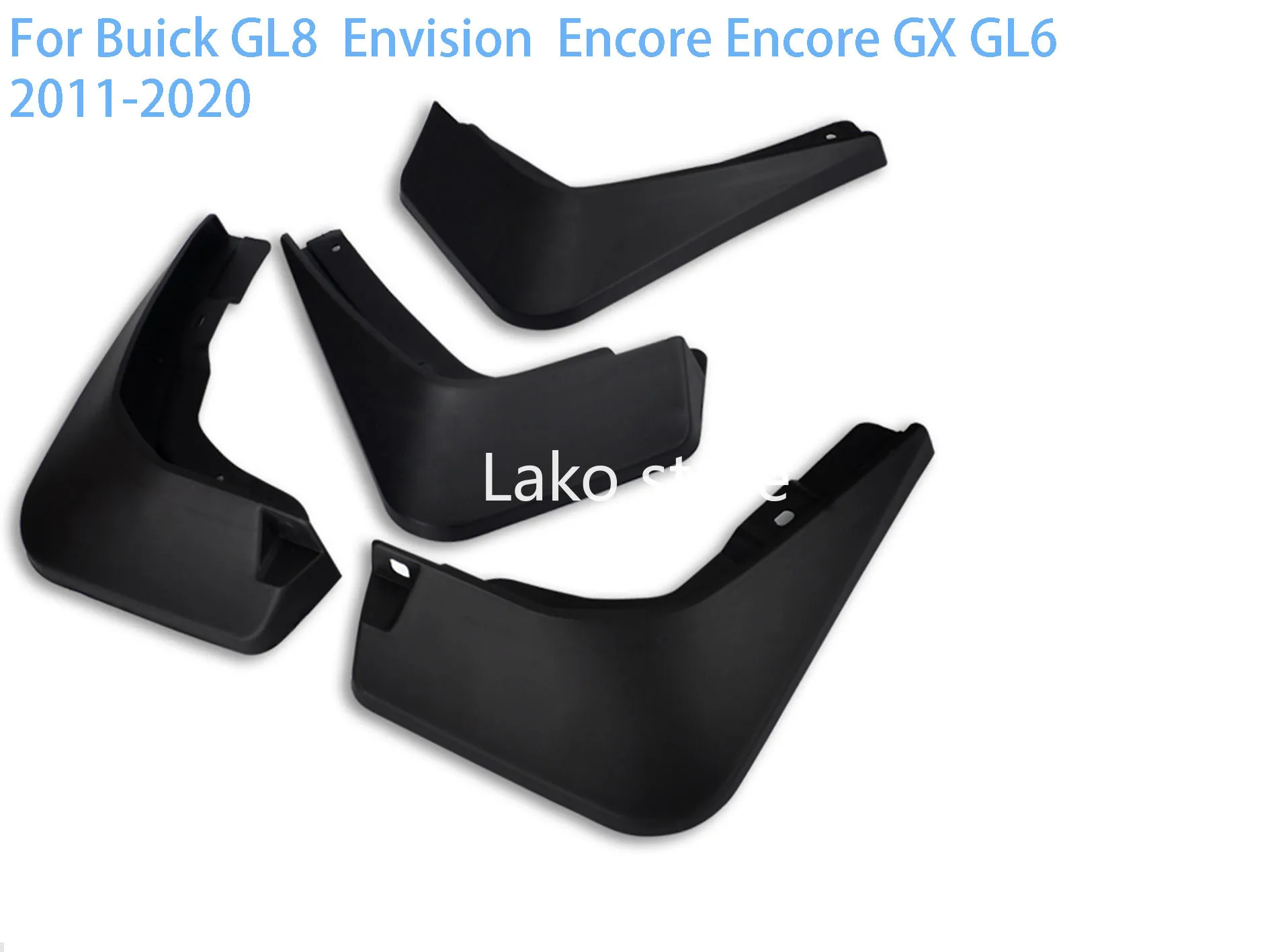 

4 шт., Автомобильные Брызговики из мягкого пластика для Buick GL8 2011-2019 Envision 2014-2020 Encore GX GL6