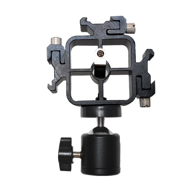 Тройной Горячий башмак для камеры светильник с тремя головками держатель лампы