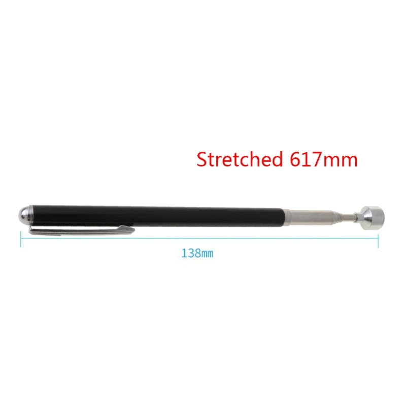 

Mini Portable Telescopic Magnetic Pick Up Rod Stick Extending Magnet Picker Mounting Handheld Tool