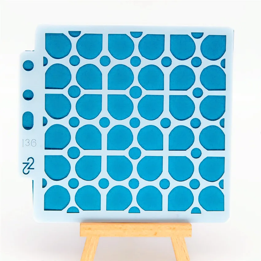 

Трафареты для скрапбукинга, пластиковые, в форме капель, для украшения торта