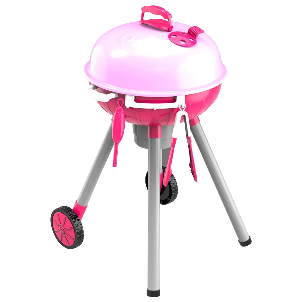 

1set Kids Pretend Play Cooking Kitchen Toy Barbecue BBQ Food Toy Pretend Play Educational Children's Cooking Toy For Baby Gift