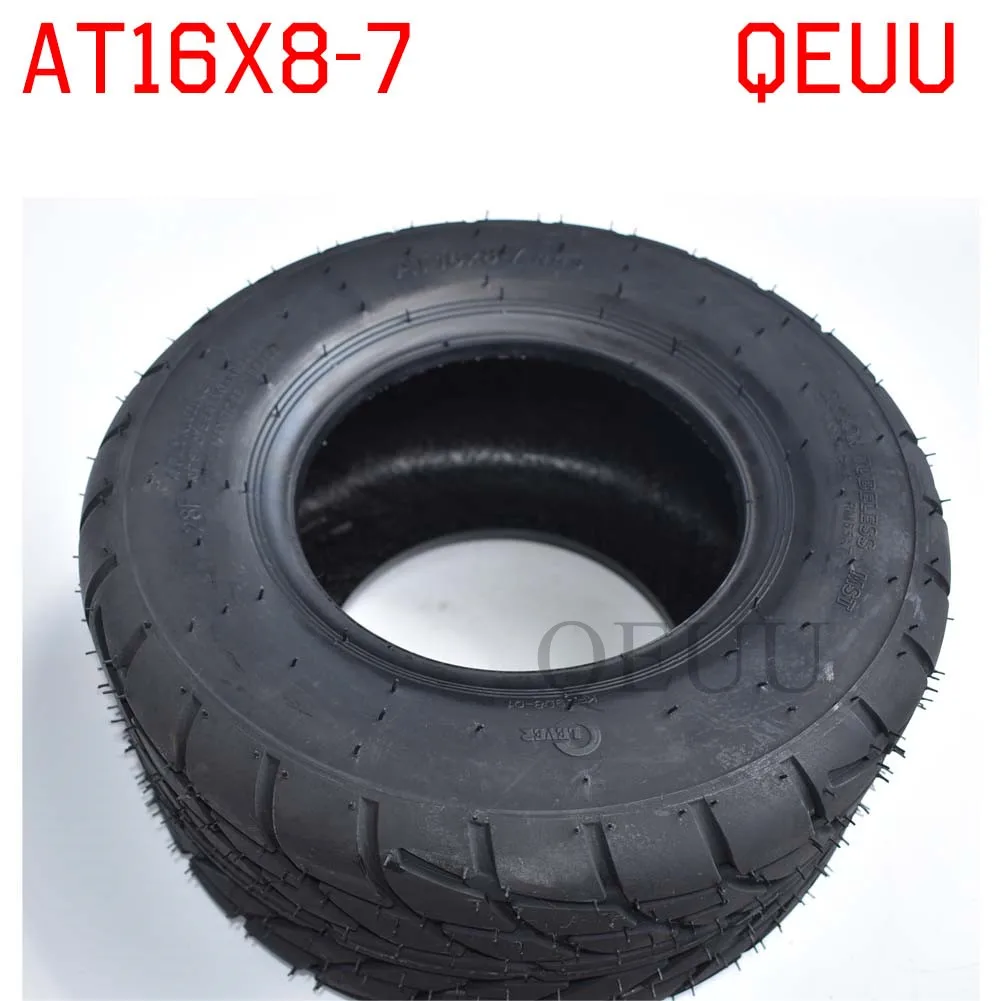16x8. 00-7 бескамерные шины 16X8-7 износостойкие дорожные вакуумные шины подходит для пляжного автомобиля ATV Go-kart четырехколесные колесные диски