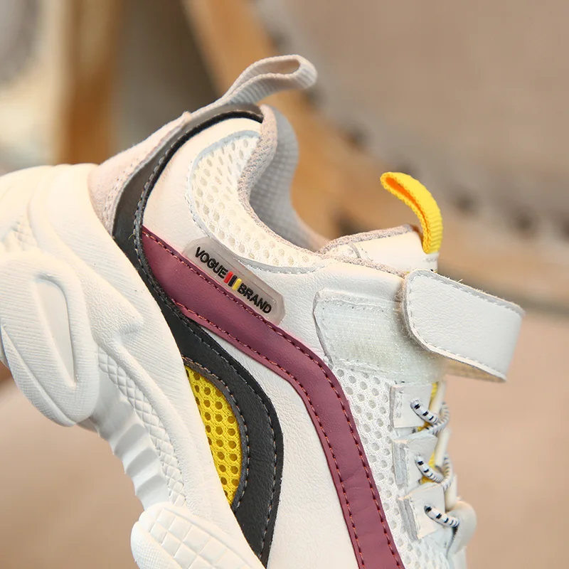 Весенние детские спортивные кроссовки для маленьких мальчиков Сетчатые